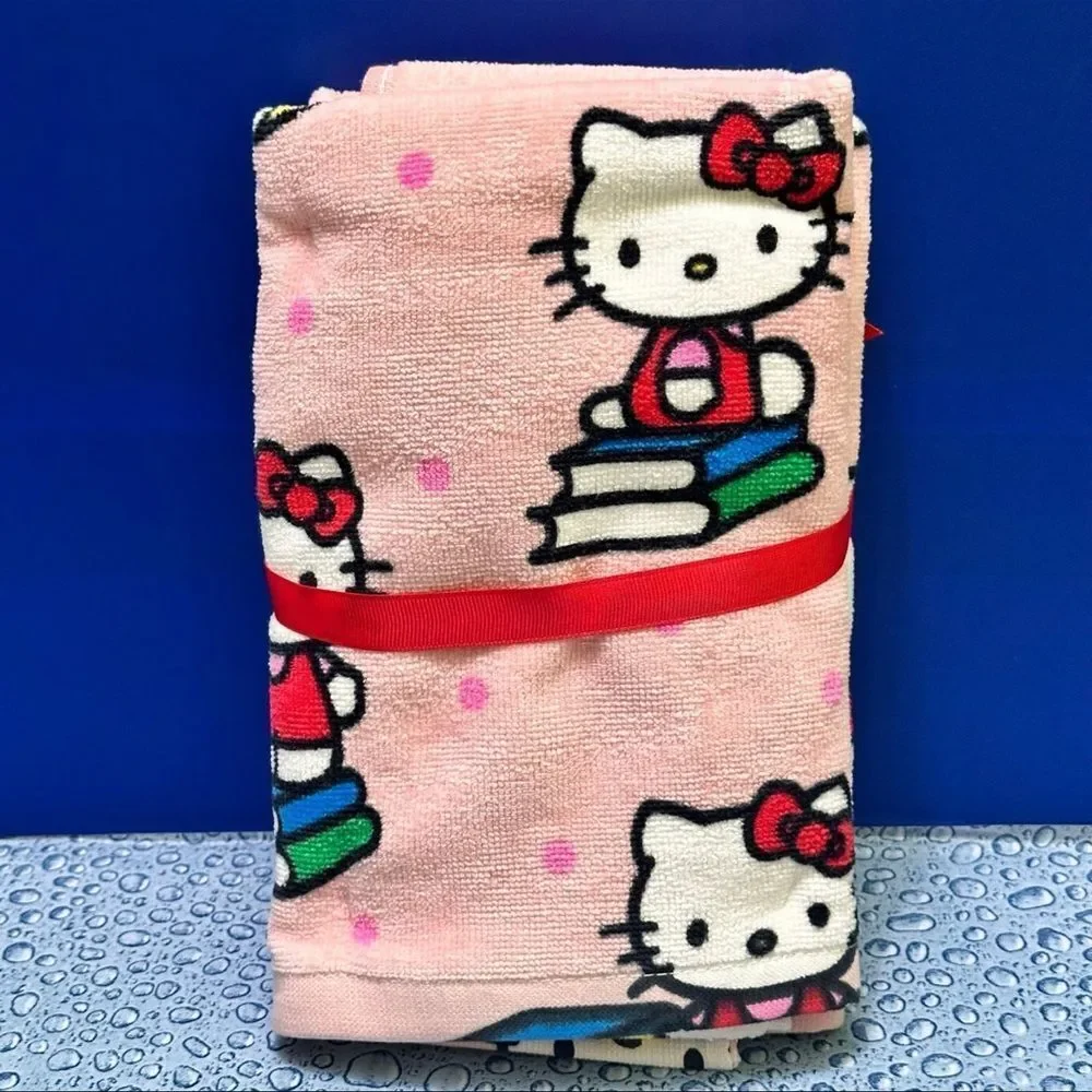 Hello Kitty Pink Hand Towels set